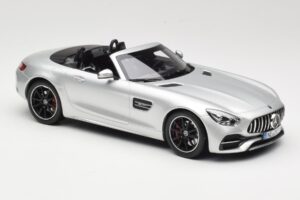 Mercedes AMG GT C Roadster R190 Argent Norev 1:18 183453 Métal Moulé — image 4 sur 6