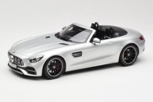Mercedes AMG GT C Roadster R190 Argent Norev 1:18 183453 Métal Moulé