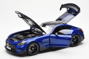 Mercedes AMG GT C190 Black Series Bleu Métallisé Norev 1:18 183908 Métal Moulé — image 2 sur 8