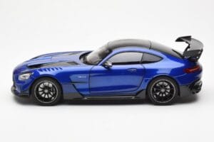 Mercedes AMG GT C190 Black Series Bleu Métallisé Norev 1:18 183908 Métal Moulé — image 4 sur 8
