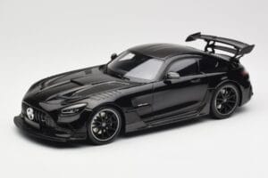 Mercedes AMG GT C190 Black Series Jet Black Metallic Minichamps 1:18 155032024 Métal Moulé
