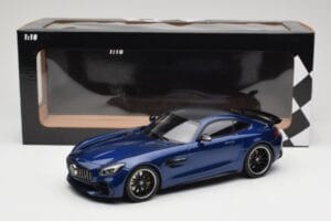 Mercedes AMG GT R C190 AMG Solarbeam Yellow Metallic Minichamps 1:18 155036022 Métal Moulé — image 6 sur 6