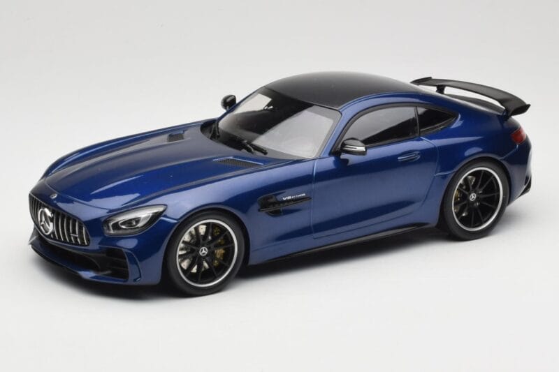 Mercedes AMG GT R C190 AMG Solarbeam Yellow Metallic Minichamps 1:18 155036022 Métal Moulé
