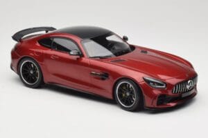 Mercedes AMG GT R C190 Jupiter Red Metallic Minichamps 1:18 155036027 Métal Moulé — image 4 sur 6