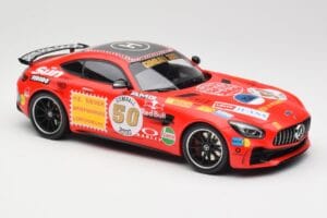 Mercedes AMG GT R C190 Or Rosé Minichamps 1:18 155036024 Métal Moulé — image 4 sur 6