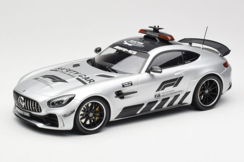 Mercedes AMG GT R C190 Safety Car F1 2019 Minichamps 1:18 155036090 Métal Moulé