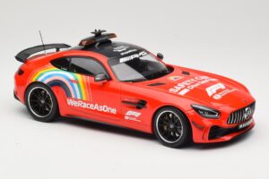Mercedes AMG GT R C190 Safety Car F1 Mugello GP 2020 Minichamps 1:18 155036094 Métal Moulé — image 4 sur 6
