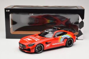 Mercedes AMG GT R C190 Safety Car F1 Mugello GP 2020 Minichamps 1:18 155036094 Métal Moulé — image 6 sur 6