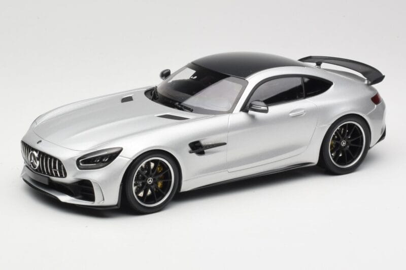 Mercedes AMG GT R C190 Argent Minichamps 1:18 155036025 Métal Moulé