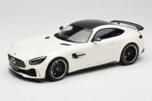 Mercedes AMG GT R C190 Blanc Métallisé Minichamps 1:18 155036028 Métal Moulé