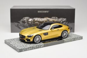 Mercedes Brabus AMG GT S C190 600 Desert Or Minichamps 1:18 107032522 Métal Moulé — image 6 sur 6