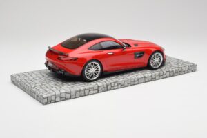 Mercedes Brabus AMG GT S C190 600 Mars Rouge Minichamps 1:18 107032521 Métal Moulé — image 2 sur 6
