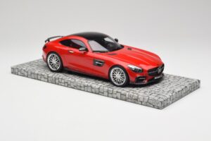 Mercedes Brabus AMG GT S C190 600 Mars Rouge Minichamps 1:18 107032521 Métal Moulé — image 4 sur 6