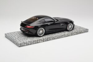 Mercedes Brabus AMG GT S C190 Obsidian Noir Minichamps 1:18 107032520 Métal Moulé — image 2 sur 6