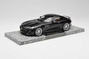 Mercedes Brabus AMG GT S C190 Obsidian Noir Minichamps 1:18 107032520 Métal Moulé