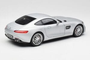 Mercedes AMG GT S C190 Designo Iridium Argent Magno Norev 1:18 B66960485 Métal Moulé — image 3 sur 8
