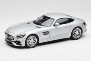 Mercedes AMG GT S C190 Designo Iridium Argent Magno Norev 1:18 B66960485 Métal Moulé