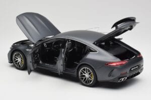 Mercedes AMG GT 63 S X290 Aero Package Designo Selenite Gris Magno Norev 1:18 B66961038 Métal Moulé — image 5 sur 8