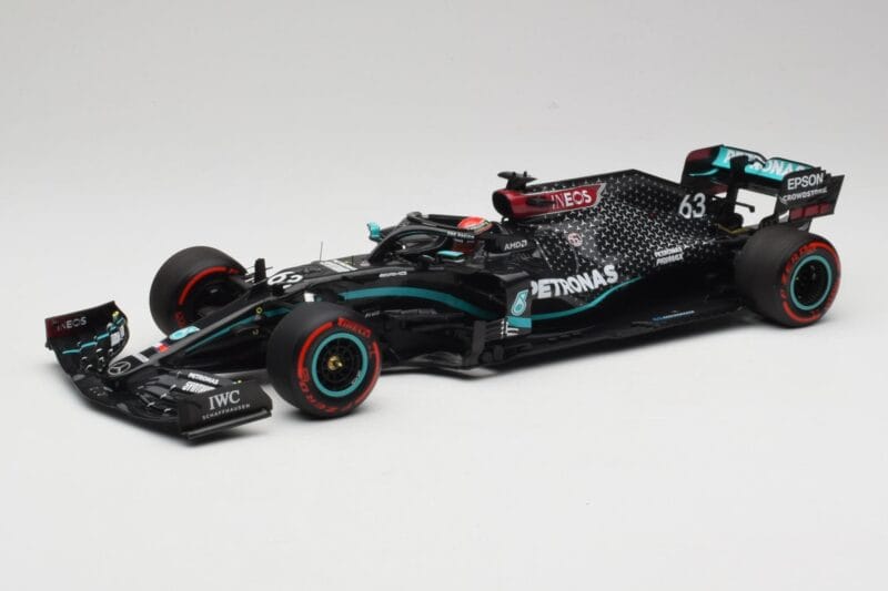 Mercedes AMG Petronas W11 #63 G. Russell Sakhir GP 2020 Minichamps 1:18 110201663 Métal Moulé