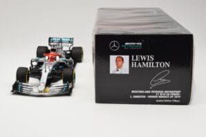 Mercedes AMG Petronas Motorsport W10 #44 L. Hamilton Winner Monaco GP 2019 Minichamps 1:18 110190644 Métal Moulé — image 6 sur 6
