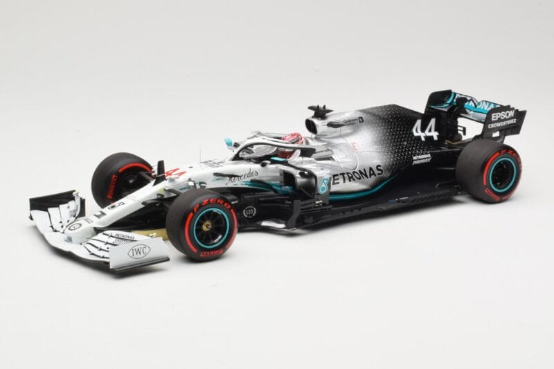 Mercedes AMG Petronas W10 #44 L. Hamilton Winner German GP 2019 Minichamps 1:18 110191144 Métal Moulé