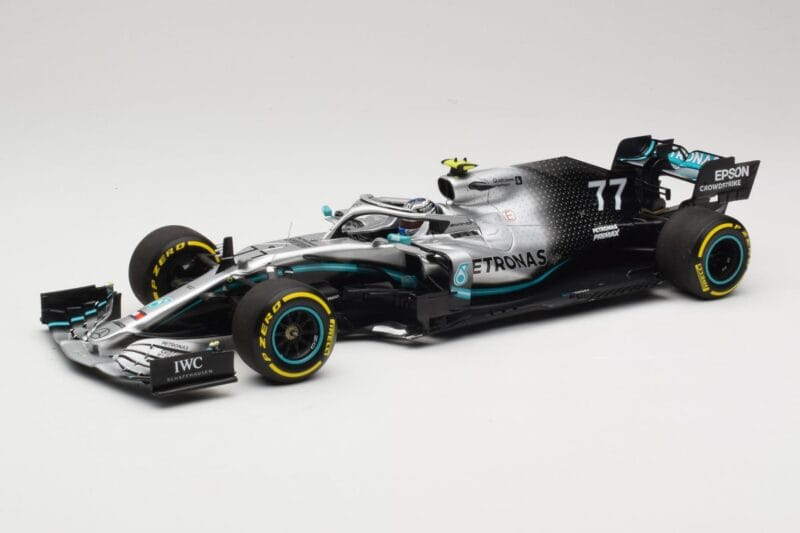 Mercedes AMG Petronas W10 #77 V. Bottas F1 2019 Minichamps 1:18 110190077 Métal Moulé