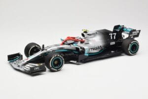 Mercedes AMG Petronas W10 #77 V. Bottas 3rd Place Monaco GP 2019 Minichamps 1:18 110190677 Métal Moulé