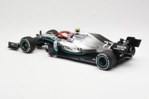 Mercedes AMG Petronas W10 #77 V. Bottas 3rd Place Monaco GP 2019 Minichamps 1:18 110190677 Métal Moulé — image 5 sur 6