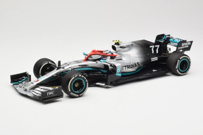Mercedes AMG Petronas W10 #77 V. Bottas 3rd Place Monaco GP 2019 Minichamps 1:18 110190677 Métal Moulé