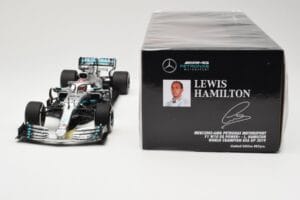 Mercedes AMG Petronas W10 EQ Power+ #44 L. Hamilton USA GP F1 World Champion 2019 Minichamps 1:18 110191844 Métal Moulé — image 7 sur 7