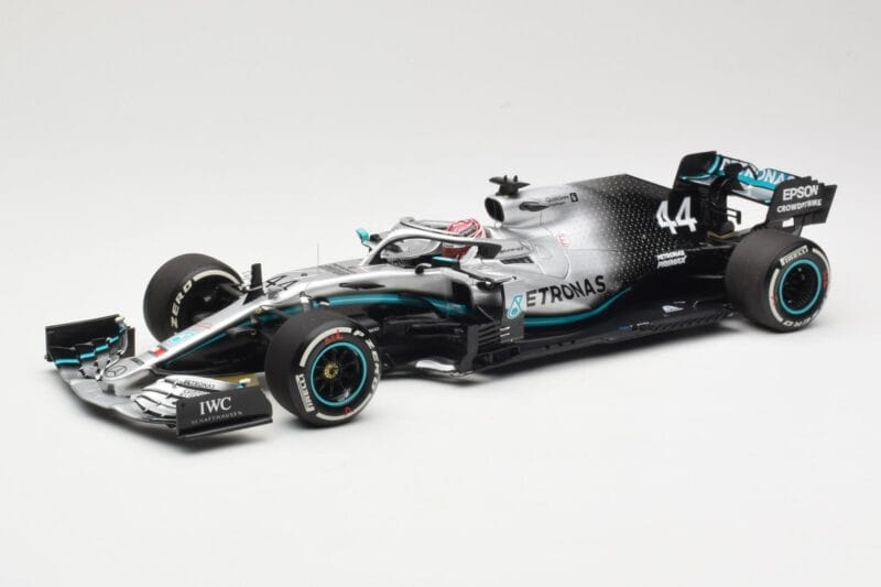 Mercedes AMG Petronas W10 EQ Power+ #44 L. Hamilton USA GP F1 World Champion 2019 Minichamps 1:18 110191844 Métal Moulé