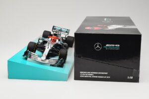 Mercedes AMG Petronas W10 EQ Power+ #44 L. Hamilton Monaco GP Winner 2019 Minichamps 1:18 113190644 Métal Moulé — image 6 sur 6