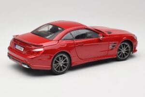 Mercedes AMG SL 63 R231 Rouge Maisto 1:18 36199 Métal Moulé — image 3 sur 8