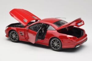 Mercedes AMG SL 63 R231 Rouge Maisto 1:18 36199 Métal Moulé — image 5 sur 8