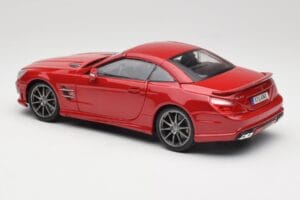 Mercedes AMG SL 63 R231 Rouge Maisto 1:18 36199 Métal Moulé — image 7 sur 8