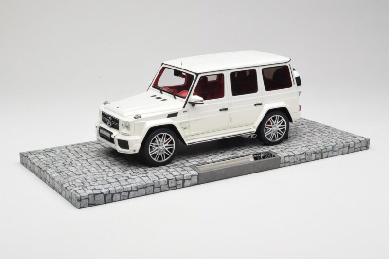 Mercedes Brabus B63 620 Widestar Pearl White Minichamps 1:18 107032201 Métal Moulé