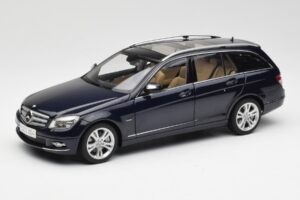 Mercedes C-Class S204 T-Modell Tanzanite Bleu AUTOart 1:18 B66962352 Métal Moulé