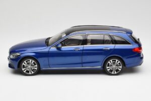 Mercedes C-Class S205 T-Modell Brilliant Bleu Métallisé Norev 1:18 B66960257 Métal Moulé — image 4 sur 8