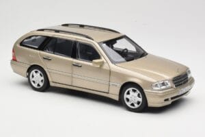 Mercedes C-Class T-Model W202 Smoke Silver Norev 1:18 183388 Métal Moulé — image 6 sur 8
