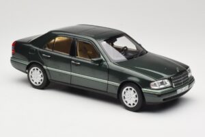 Mercedes C-Class W202 Malachite Green Norev 1:18 183372 Métal Moulé — image 4 sur 8