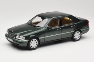 Mercedes C-Class W202 Malachite Green Norev 1:18 183372 Métal Moulé