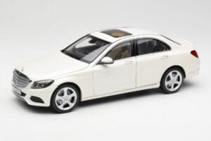 Mercedes C-Class W205 Diamond Blanc Métallisé Norev 1:18 B66960256 Métal Moulé