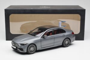 Mercedes C-Class W206 Designo Selenite Gris Magno NZG 1:18 B66960638 Métal Moulé — image 2 sur 8