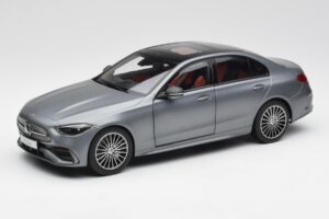 Mercedes C-Class W206 Designo Selenite Gris Magno NZG 1:18 B66960638 Métal Moulé