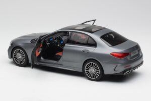 Mercedes C-Class W206 Designo Selenite Gris Magno NZG 1:18 B66960638 Métal Moulé — image 7 sur 8