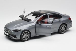 Mercedes C-Class W206 Designo Selenite Gris Magno NZG 1:18 B66960638 Métal Moulé — image 8 sur 8