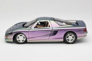 Mercedes C112 Violet Guiloy 1:18 GI001 Métal Moulé — image 4 sur 8