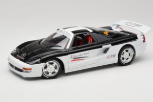 Mercedes C112 Sport Blanc & Noir Guiloy 1:18 68521 Métal Moulé