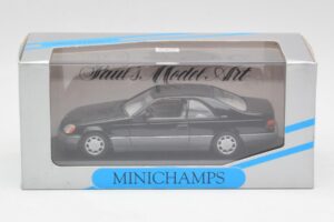 Mercedes C140 600 SEC Noir Minichamps 1:43 32600 Métal Moulé — image 4 sur 4