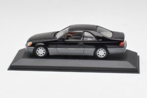 Mercedes C140 600 SEC Noir Minichamps 1:43 32600 Métal Moulé